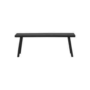 Ławka drewniana 120x38x43 cm czarna Nadi House Doctor