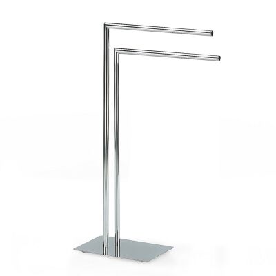 KELA-Stojak na 2 ręcznik łazienkowe chrom Style