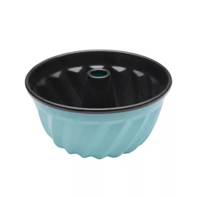 Forma do babki emaliowana 18 cm niebieska Riess