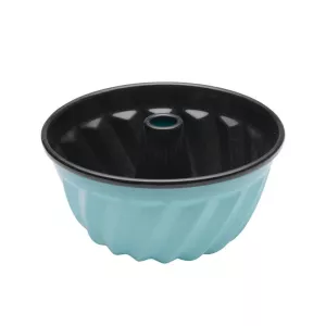 Forma do babki emaliowana 18 cm niebieska Riess