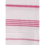 Ręcznik bawełniany hammam biały/fuksja 170x100 cm Ottomania - 2