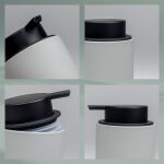 KELA-Dozownik mydła 300ml jasnoszary Sana - 2