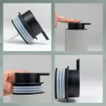 KELA-Dozownik mydła 300ml jasnoszary Sana - 3