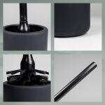 KELA-Szczotka do toalet czarna Noro - 3