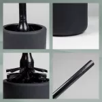 KELA-Szczotka do toalet czarna Noro - 3