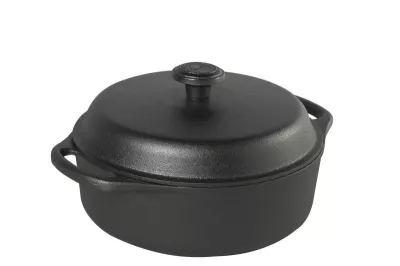 SKEPP-Garnek żeliwny 3l  z żeliwną pokrywą