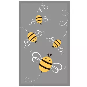 Ręcznik przedszkolny dla dziecka 30x50 Pszczoły