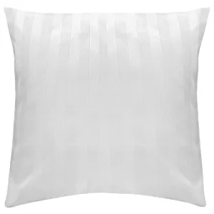 Poszewka hotelowa na zakładkę PASY 2cm biała/40x40