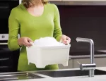 JJ-Miska z odpływem Wash&Drain szara - 3