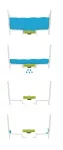 JJ-Miska z odpływem Wash&Drain szara - 6