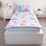 Pościel bawełna 100x135 + 40x60 Świnka Peppa rodzina - 3