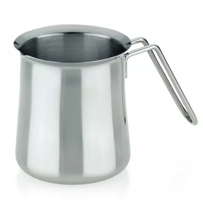 KELA-Garnuszek na mleko 0,7 l stalowy Herta