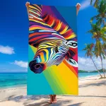 Ręcznik plażowy mikrofibra 100x180 H136 - 4