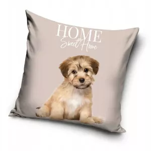 Poszewka velvet 40x40 sweet home piesek