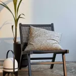 Fotel ogrodowy czarny Vasai 57x75 cm  Nordal - 2