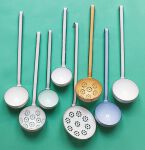 Listwa drążek Riess Classic żółta 38 cm na łyżki/chochle/cedzak  - 3