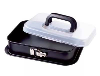 KAISER-Tortownica 35x24cm z pokrywą Bake and Take