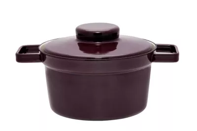 Garnek ceramiczny 1,75l Aromapots oberżyna 20 cm Riess