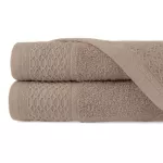 Ręcznik D Bawełna 100% Solano Beż + Granat (P) 2x50x90+2x70x140 kpl. - 2