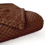 Koc żakardowy AMORRO/MLECZNA CZEKOLADA/150x200 (promocja) - 2