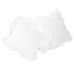 Poszewka bawełniana komplet OPTIC WHITE/2x40x40 STONEWASHED - 3