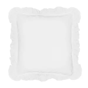 Poszewka bawełniana komplet OPTIC WHITE/2x40x40 STONEWASHED