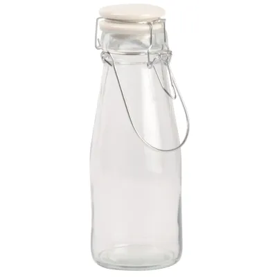 Szklana butelka z zamknięciem i uchwytem 0,5l Ib Laursen