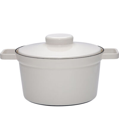 Garnek ceramiczny 3,5l Aromapots jasny szary 24 cm Riess