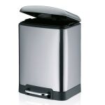 KELA-Kosz stalowy na śmieci 6 l stal-mat Davino - 2