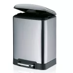 KELA-Kosz stalowy na śmieci 6 l stal-mat Davino - 2