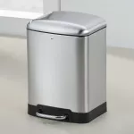 KELA-Kosz stalowy na śmieci 6 l stal-mat Davino - 5