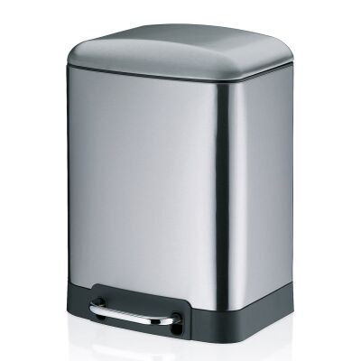 KELA-Kosz stalowy na śmieci 6 l stal-mat Davino