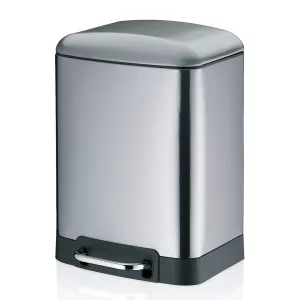 KELA-Kosz stalowy na śmieci 6 l stal-mat Davino