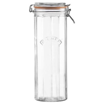KIL-Słoik 2,2 l. Facetted Clip Top Jar
