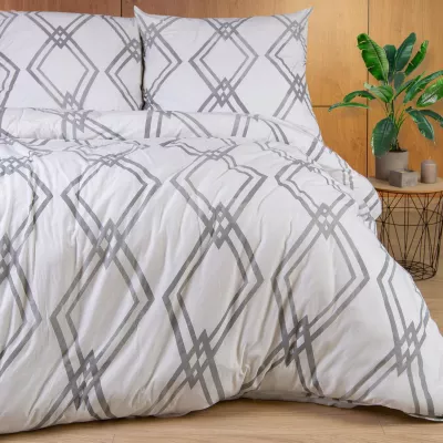 Pościel jersey druk 2200/160x200 JERSEYLOVE (promocja)