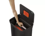 JJ-Kosz na śmieci 30l. Titan carbon black - 6