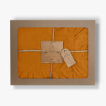 Pościel bawełniana SUDAN BROWN/220x200(P) STONEWASHED - 4