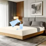 Ochronne prześcieradło z gumką SMARTCEL/200x220/krem 09 - 2