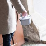 Pojemnik na obiad lunch box 1l zamykany niebieski Riess 14 cm - 4