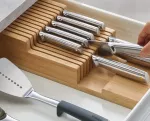 JJ-Organizer na noże DrawerStore L bambus - 7