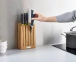 JJ-Zestaw blok Bamboo z 5 nożami Elevate multikolo - 5