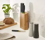 JJ-Zestaw blok Bamboo z 5 nożami Elevate multikolo - 9