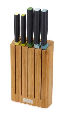 JJ-Zestaw blok Bamboo z 5 nożami Elevate multikolo