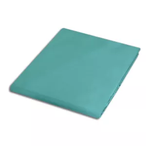 Prześcieradło satyna bawełniana ciemny turkus 042/200x220