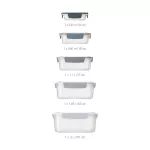 JJ-Zestaw 5 pojemników Nest Lock Sky - 4