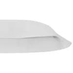 Poszwa hotelowa na zakładkę GŁADKA biała/220x200 - 5