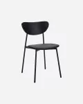 Krzesło z oparciem Must czarne House Doctor - 2 sztuki - 2