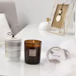 ES-Świeca zapachowa dekoracyjna 180g Reve Blanc - 3