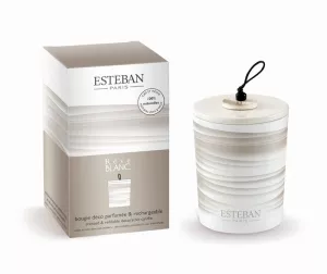 ES-Świeca zapachowa dekoracyjna 180g Reve Blanc
