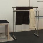 KELA-Wieszak podwójny na ręczniki metalowy Priamo - 3